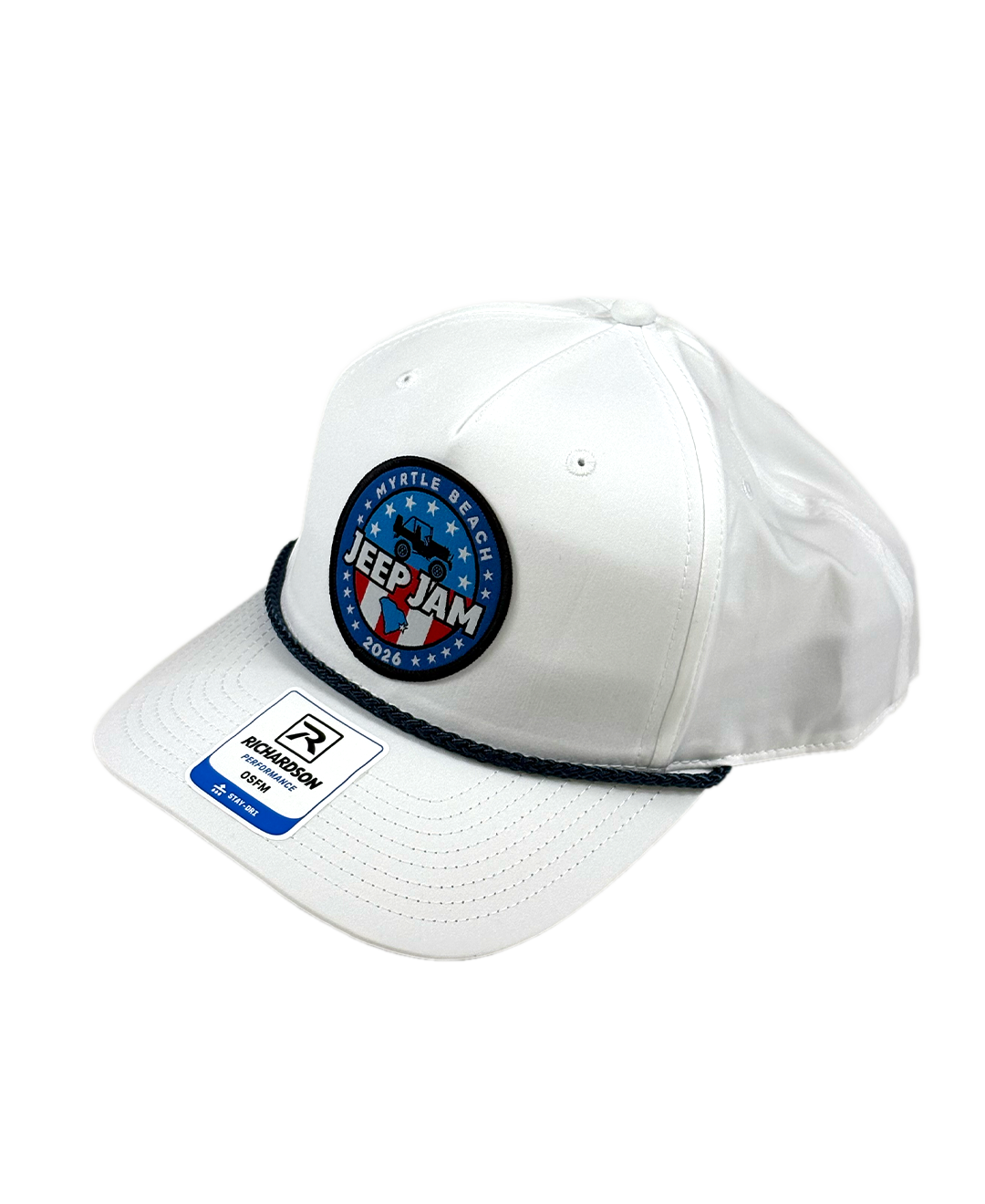 White Jeep Jam Hat - JJ2026