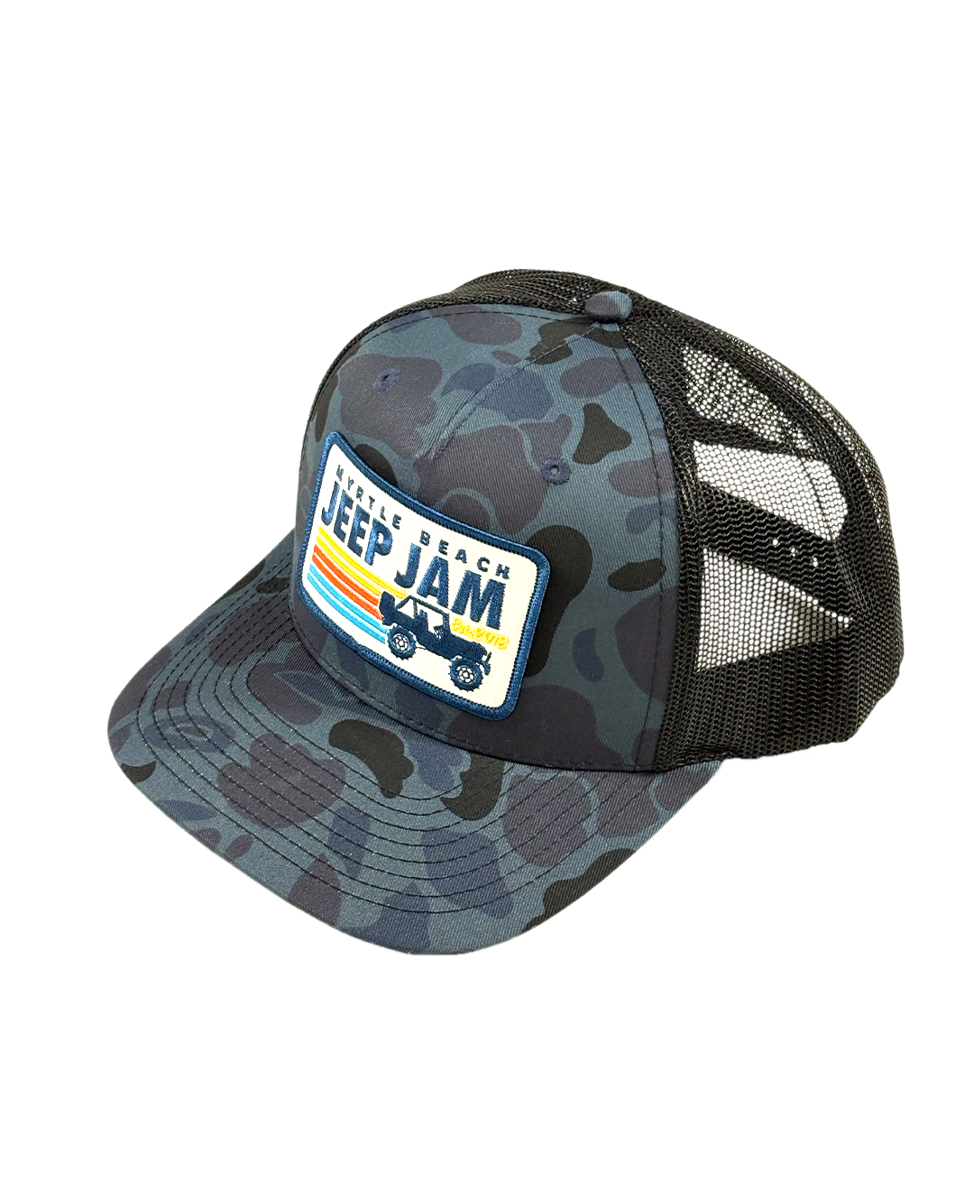 Blue Camo Hat - JJ2026