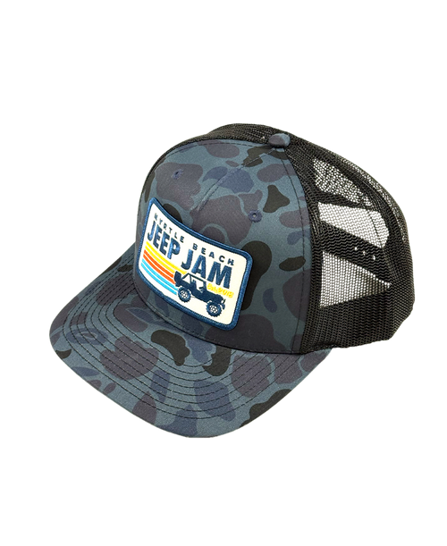 Blue Camo Hat - JJ2026