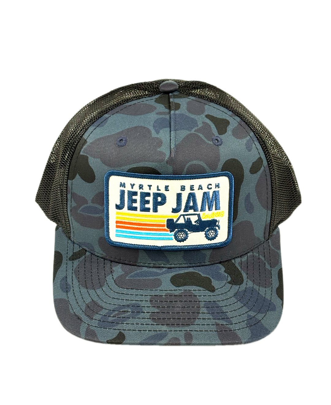 Blue Camo Hat - JJ2026