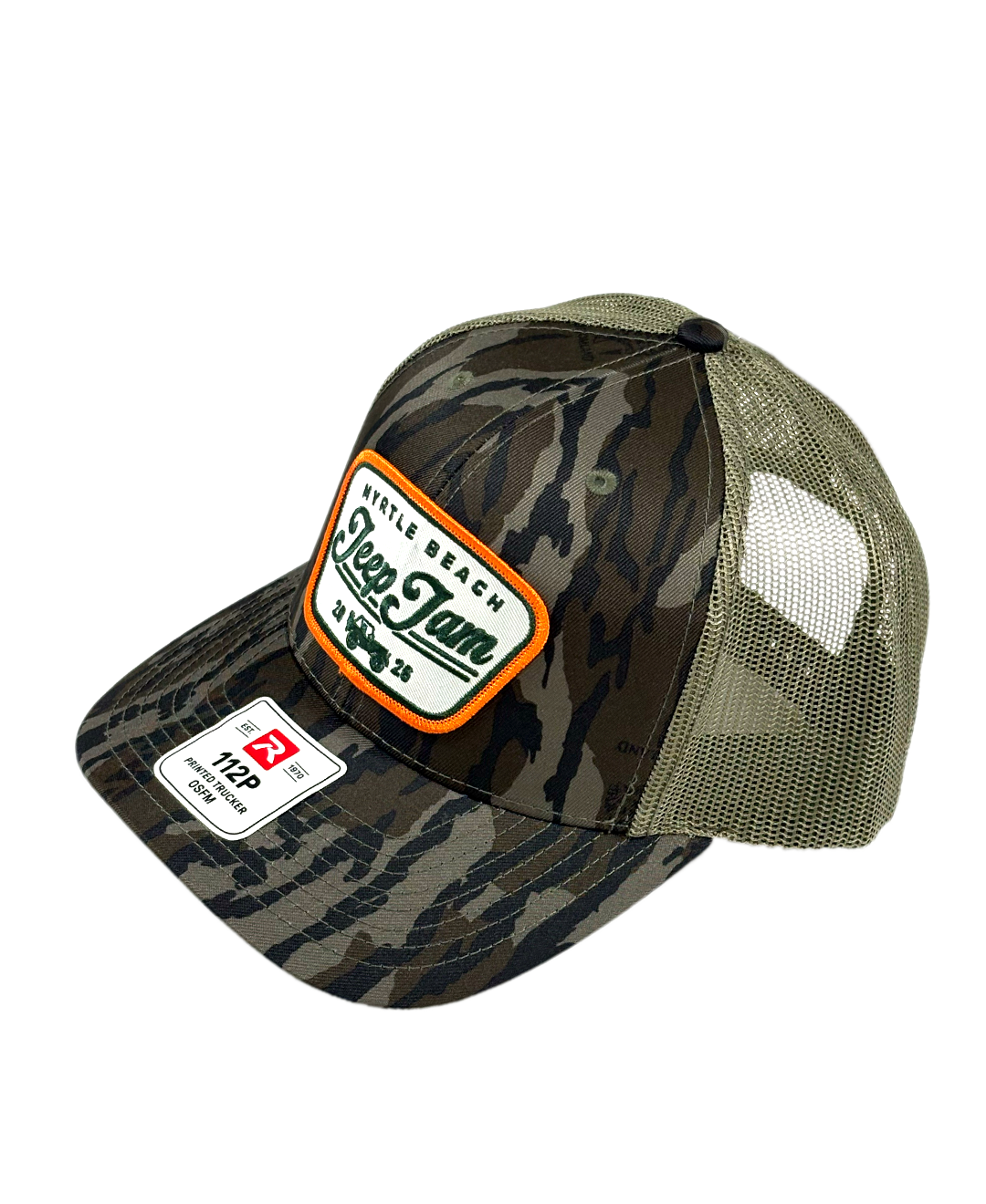 Badge Logo Camo Hat (Dark) - JJ2026