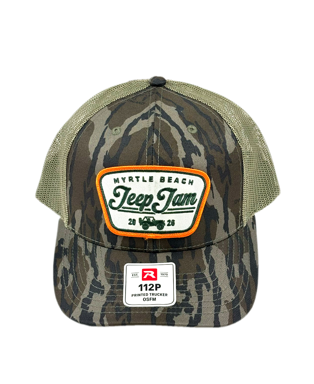 Badge Logo Camo Hat (Dark) - JJ2026