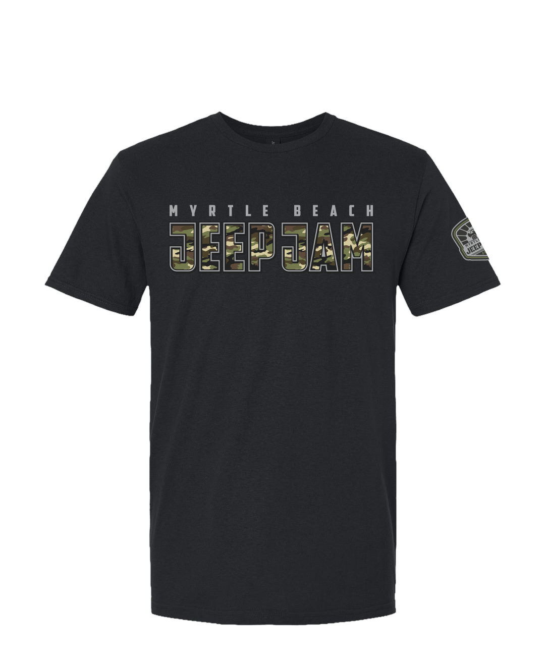 Camo Text Tee - JJ2026