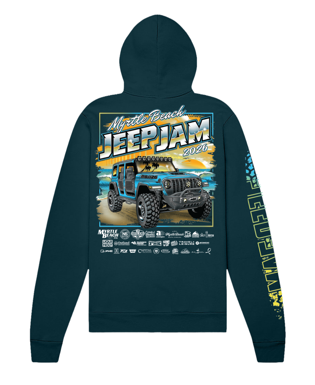 Event Zip Up Hoodie - JJ2026