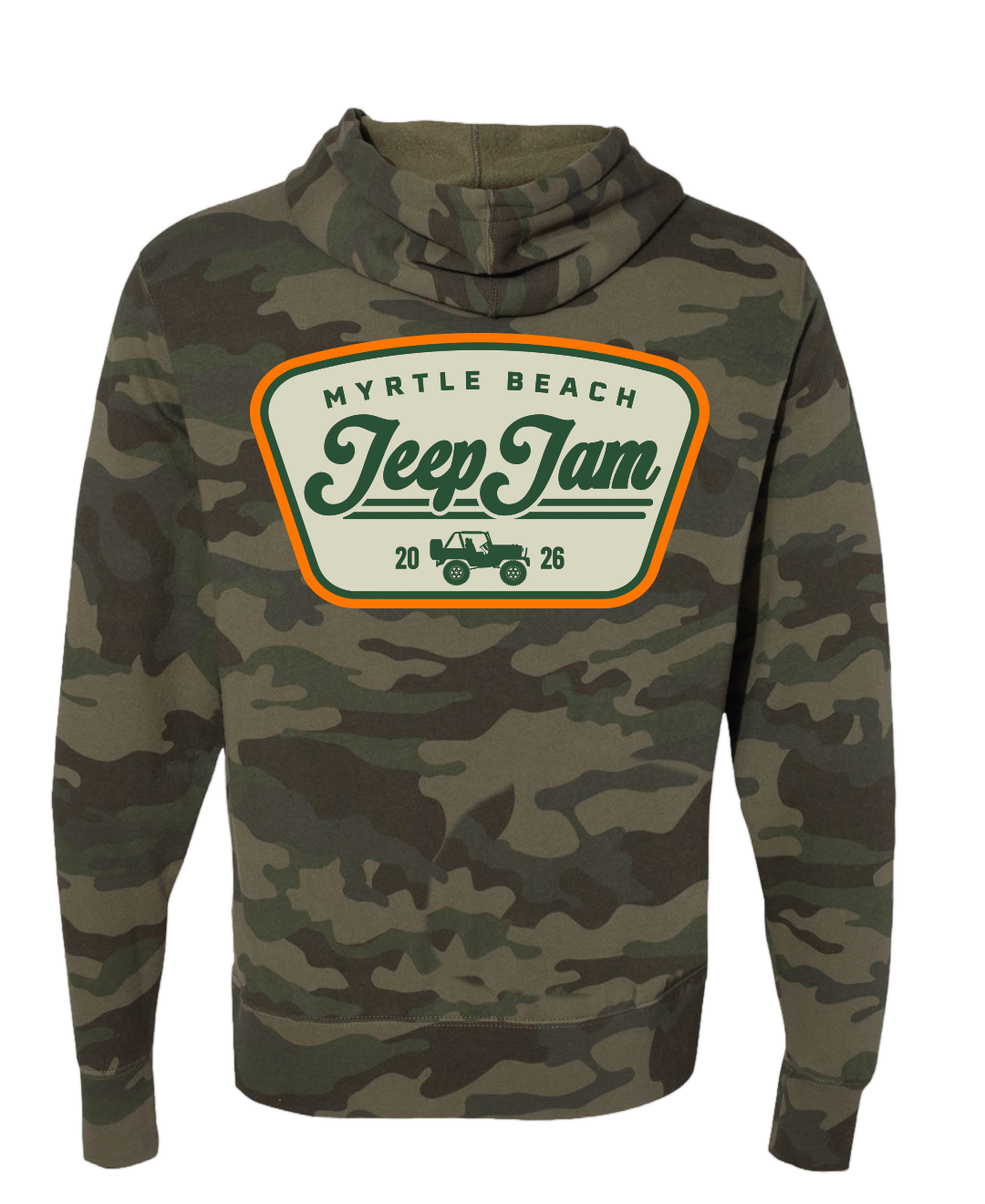 Camo Hoodie - JJ2026