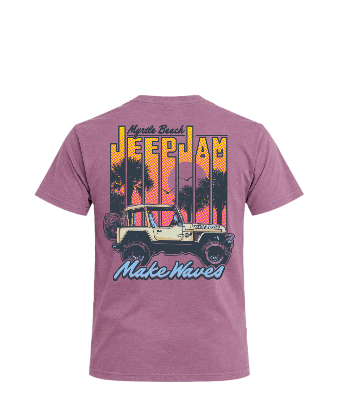 Make Waves Retro Tee - JJ2026