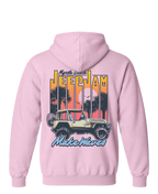 Make Waves Retro Zip Up Hoodie - JJ2026