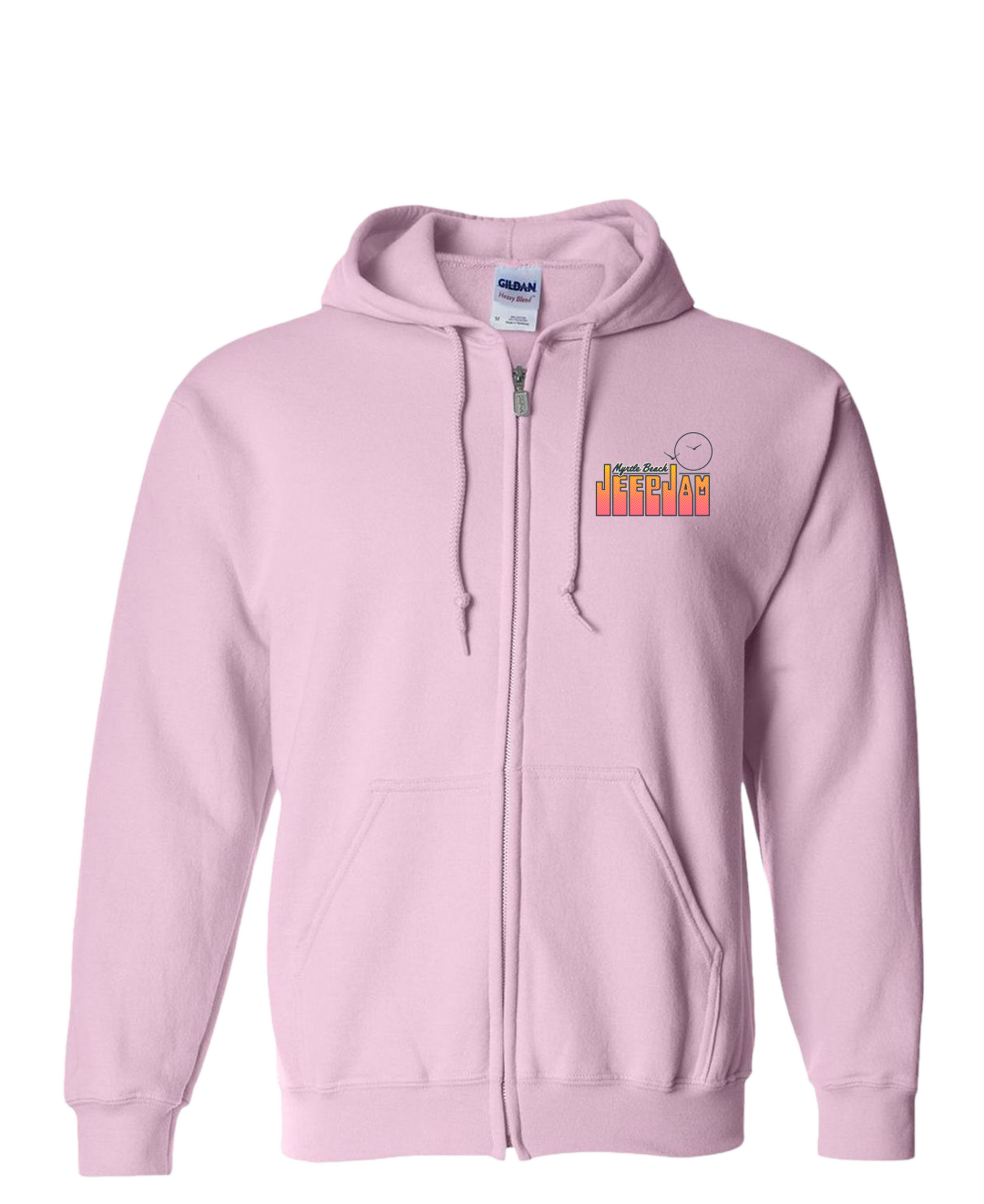 Make Waves Retro Zip Up Hoodie - JJ2026
