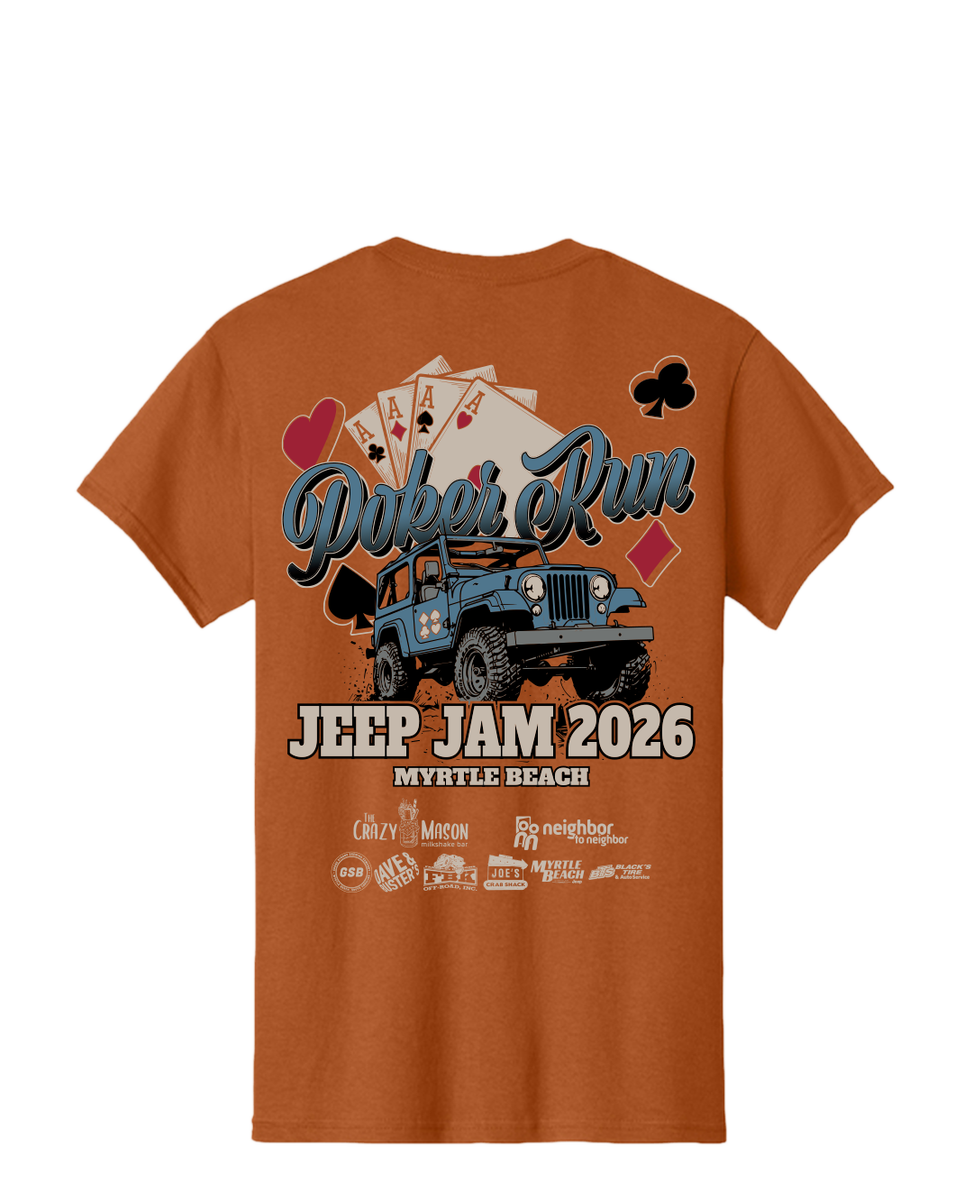 Poker Run Tee - JJ2026